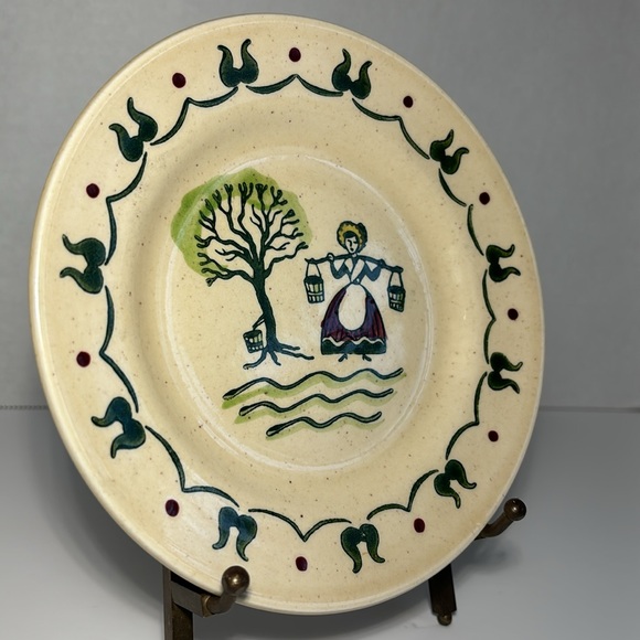 Metlox Poppytrail Bread & Butter Plates SO 3 Homestead Provincial USA 6 3/8” - Picture 5 of 10